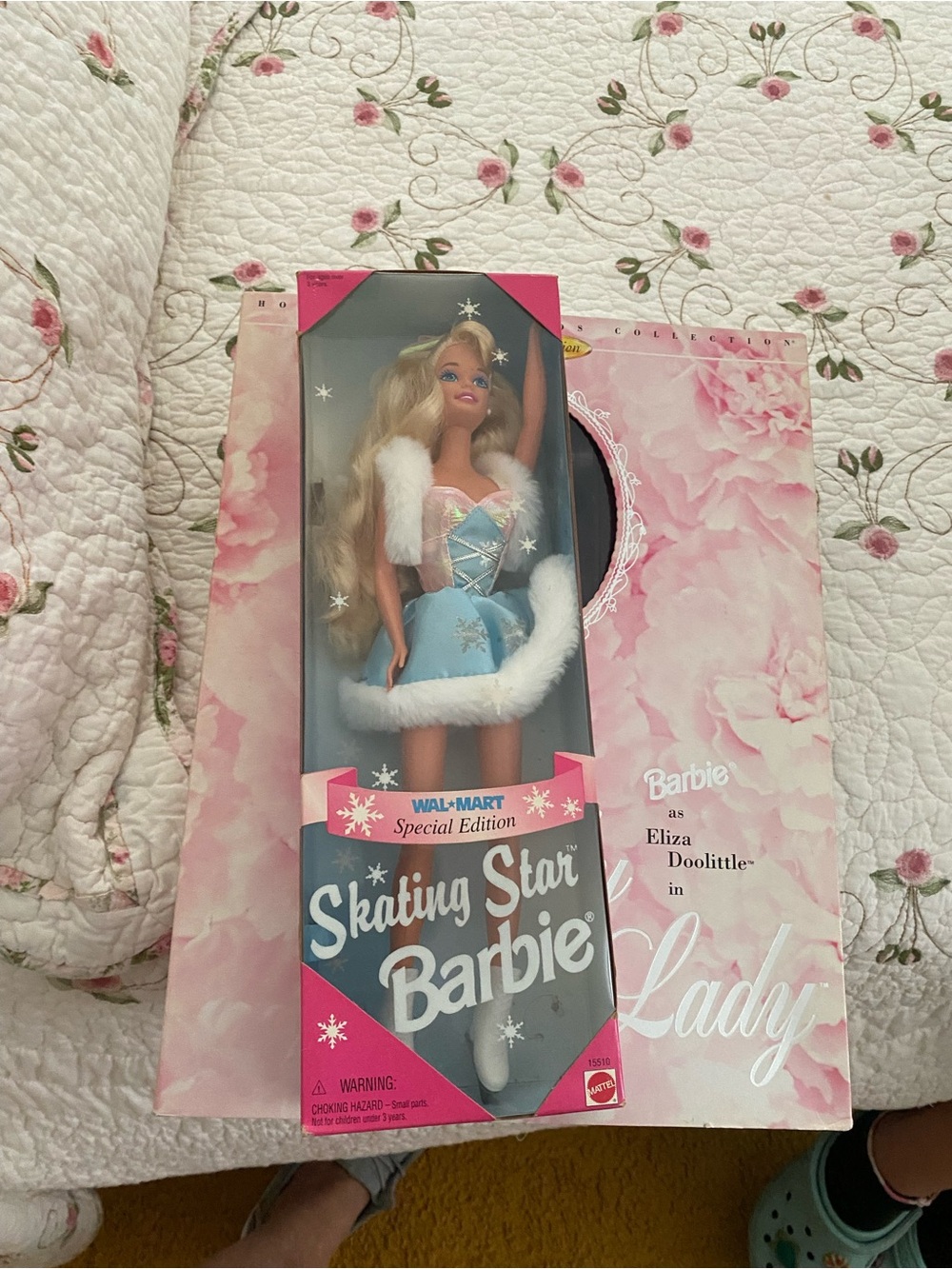 Barbie Blue and White Skating Star Doll by Barbie